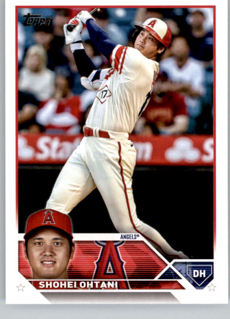 2023 Topps Baseball #600 Shohei Ohtani Los Angeles Angels Image 1