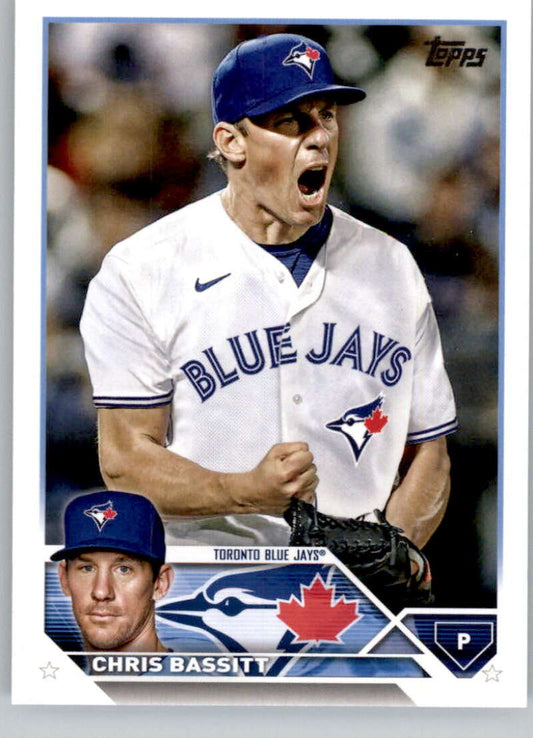 2023 Topps Baseball  #618 Chris Bassitt  Toronto Blue Jays  Image 1