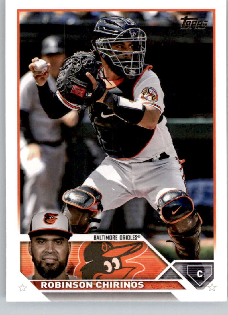 2023 Topps Baseball #620 Robinson Chirinos Baltimore Orioles Image 1