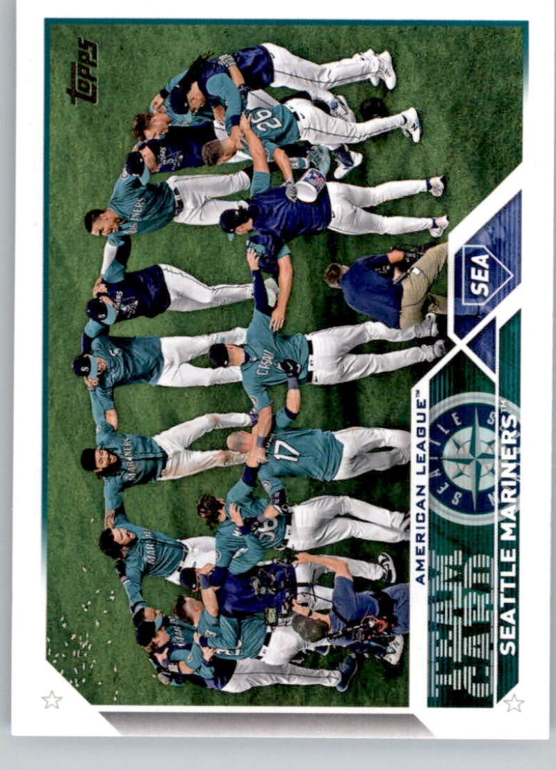 2023 Topps Baseball #627 Seattle Mariners Image 1