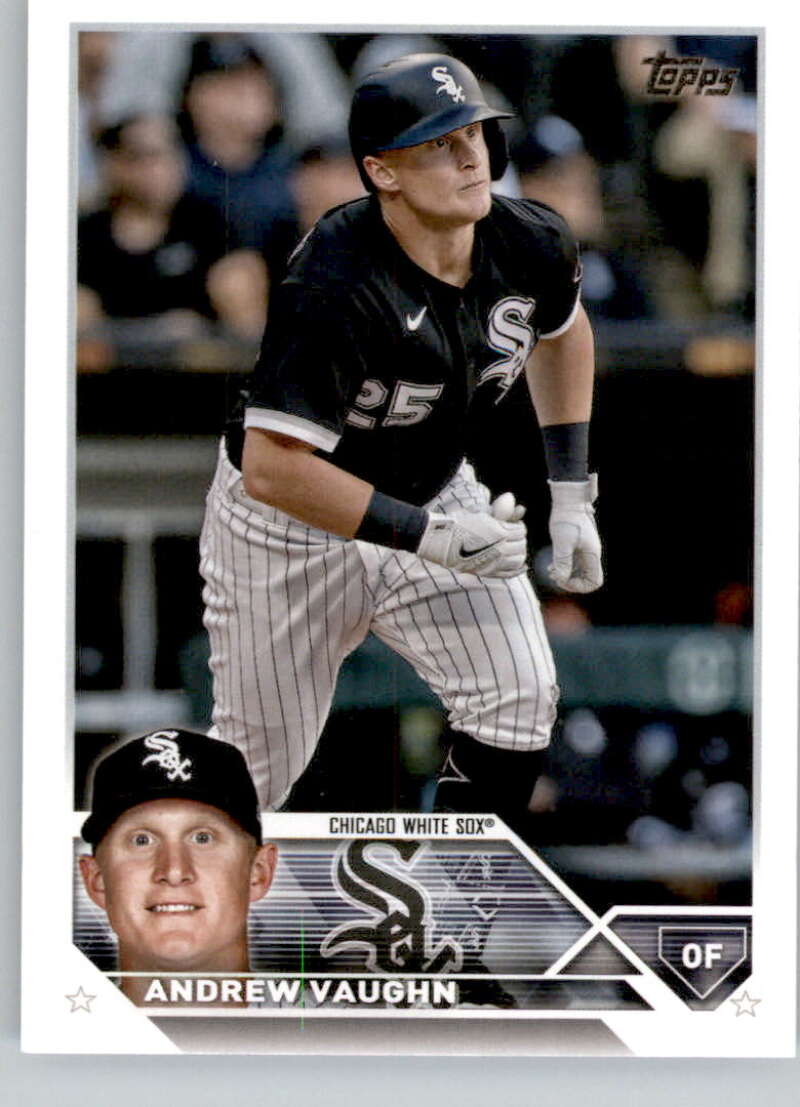2023 Topps Baseball #634 Andrew Vaughn Chicago White Sox Image 1