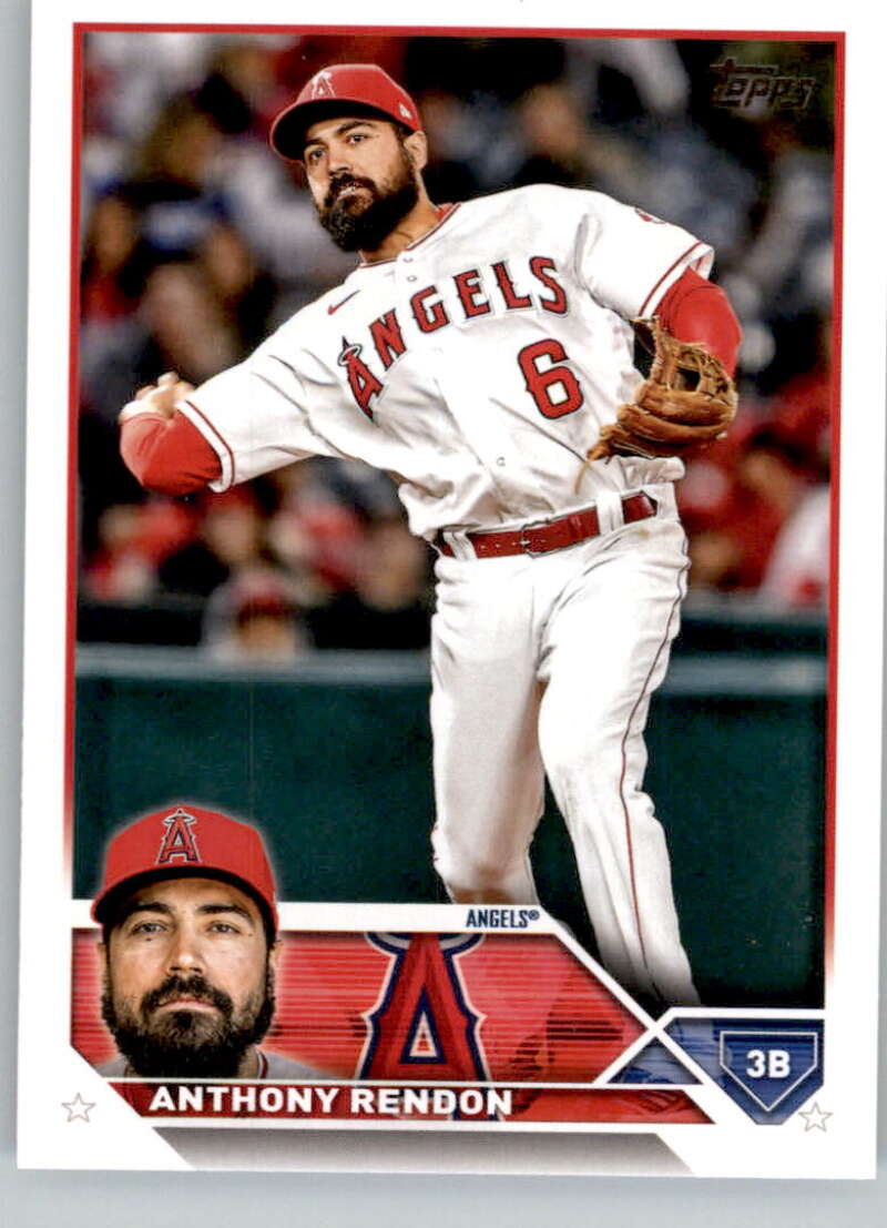 2023 Topps Baseball #640 Anthony Rendon Los Angeles Angels Image 1