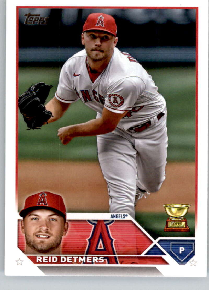 2023 Topps Baseball #645 Reid Detmers Los Angeles Angels Image 1