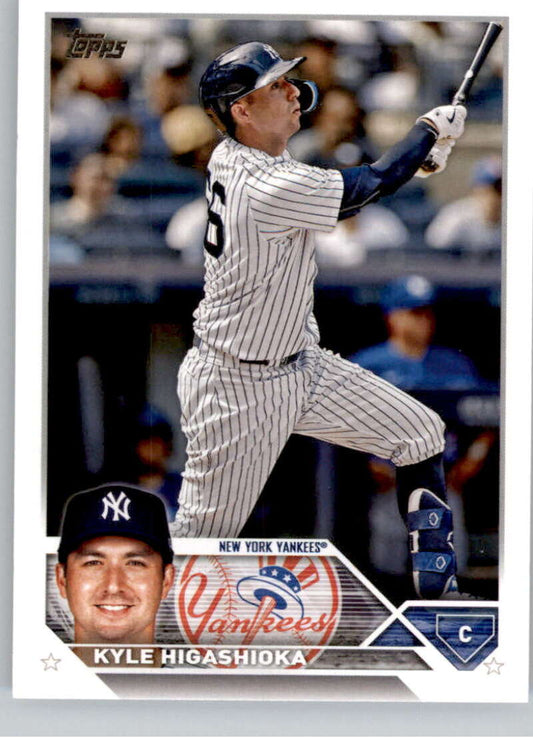 2023 Topps Baseball  #646 Kyle Higashioka  New York Yankees  Image 1