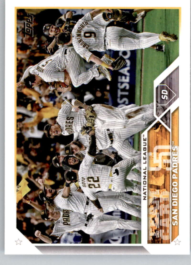 2023 Topps Baseball #655 San Diego Padres Image 1