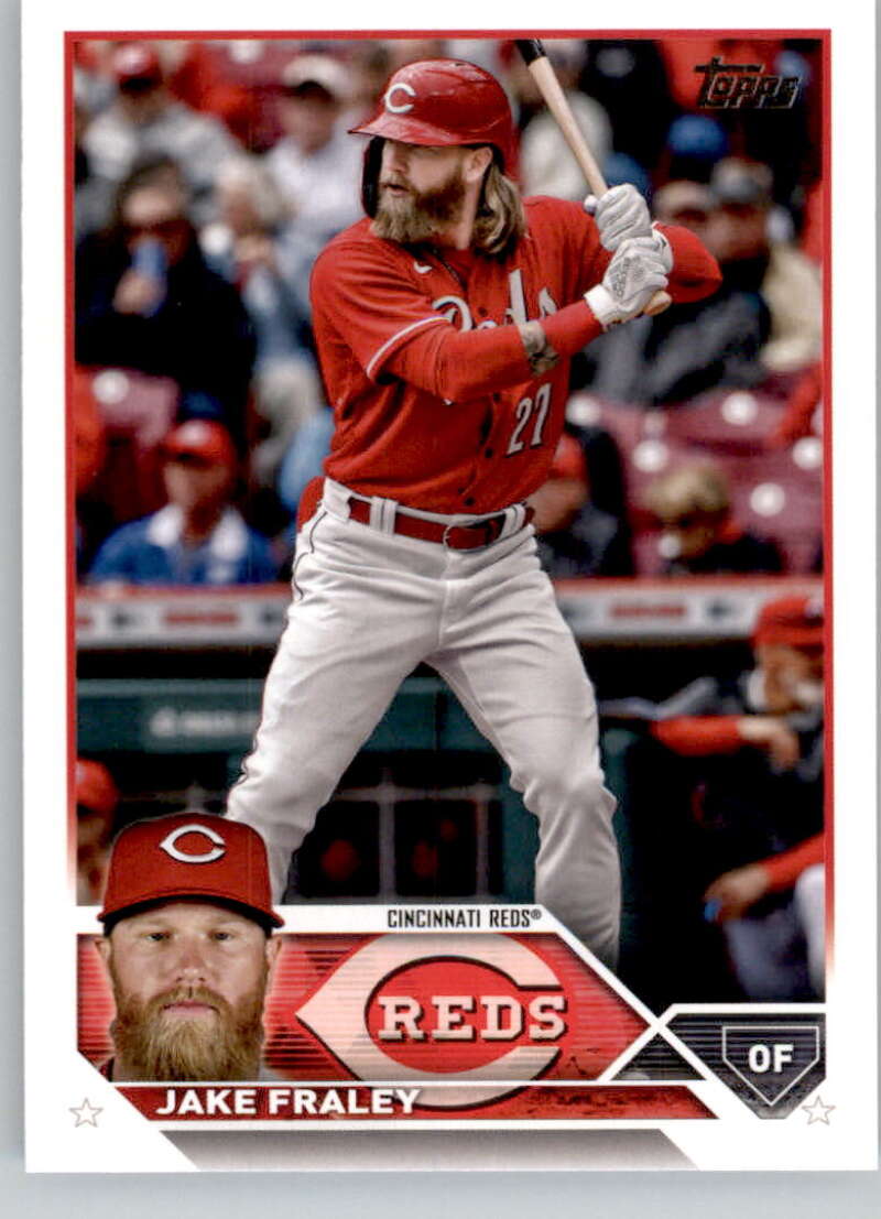 2023 Topps Baseball #657 Jake Fraley Cincinnati Reds Image 1