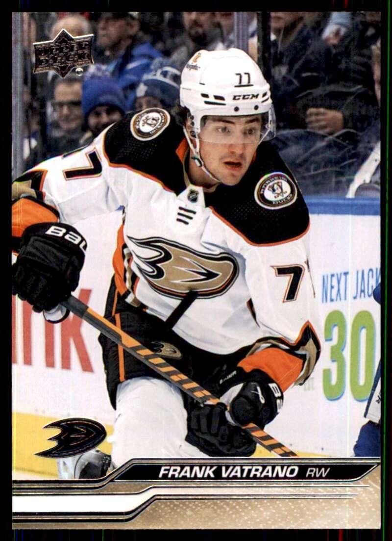 2023-24 Upper Deck Hockey #3 Frank Vatrano Anaheim Ducks Image 1