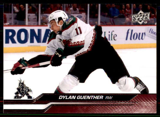 2023-24 Upper Deck Hockey #6 Dylan Guenther  Arizona Coyotes  Image 1