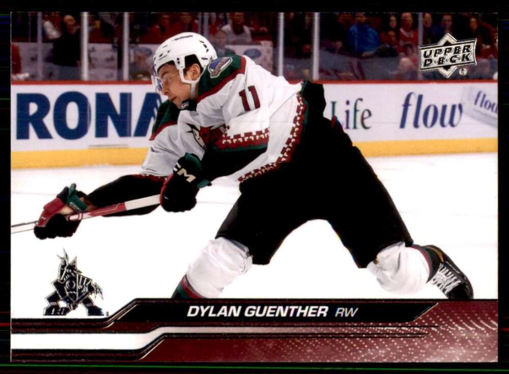2023-24 Upper Deck Hockey #6 Dylan Guenther Arizona Coyotes Image 1