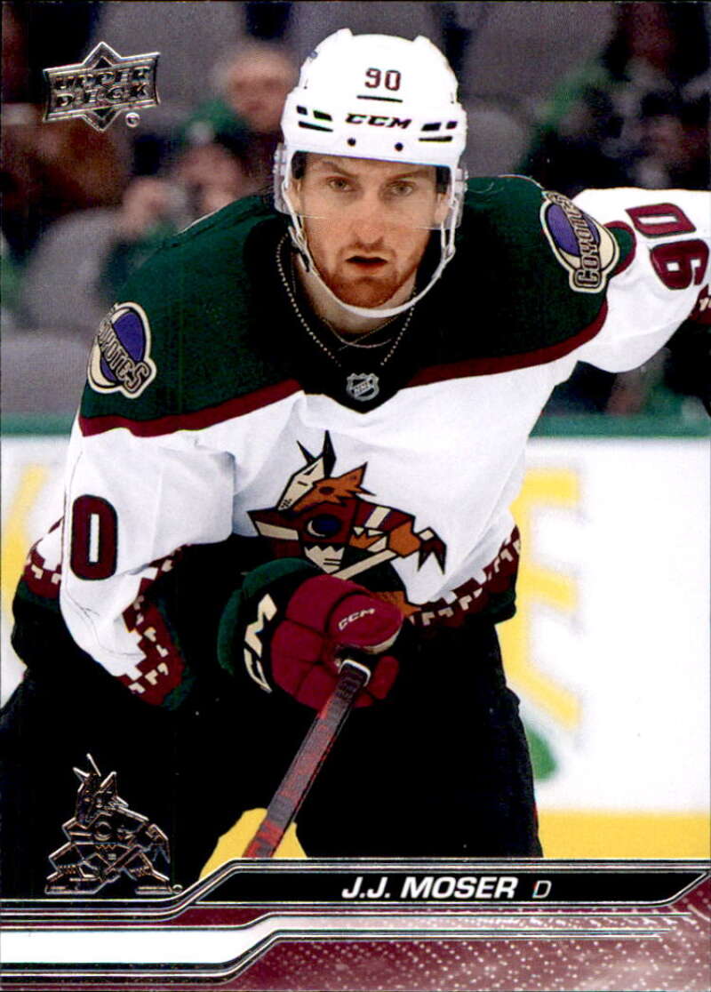2023-24 Upper Deck Hockey #7 J.J. Moser Arizona Coyotes Image 1