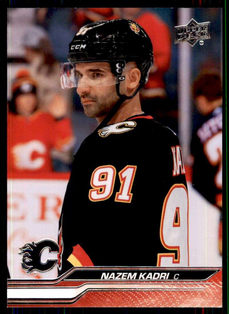 2023-24 Upper Deck Hockey #26 Nazem Kadri Calgary Flames Image 1
