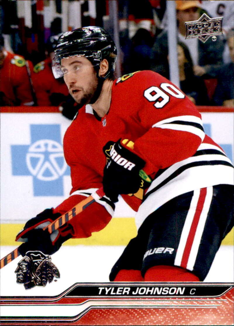 2023-24 Upper Deck Hockey #37 Tyler Johnson Chicago Blackhawks Image 1