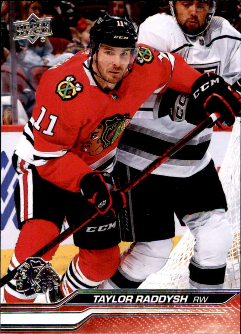 2023-24 Upper Deck Hockey #38 Taylor Raddysh Chicago Blackhawks Image 1