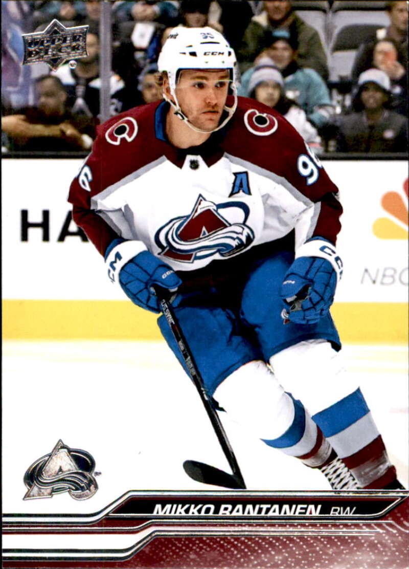 2023-24 Upper Deck Hockey #44 Mikko Rantanen Colorado Avalanche Image 1