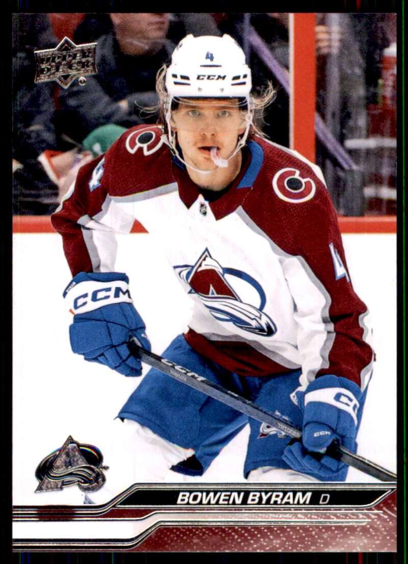 2023-24 Upper Deck Hockey #47 Bowen Byram Colorado Avalanche Image 1
