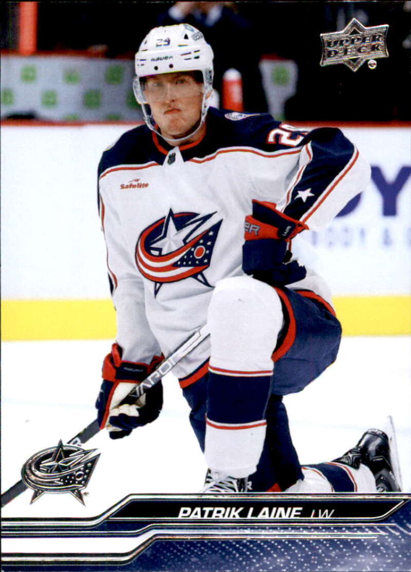 2023-24 Upper Deck Hockey #50 Patrik Laine Columbus Blue Jackets Image 1