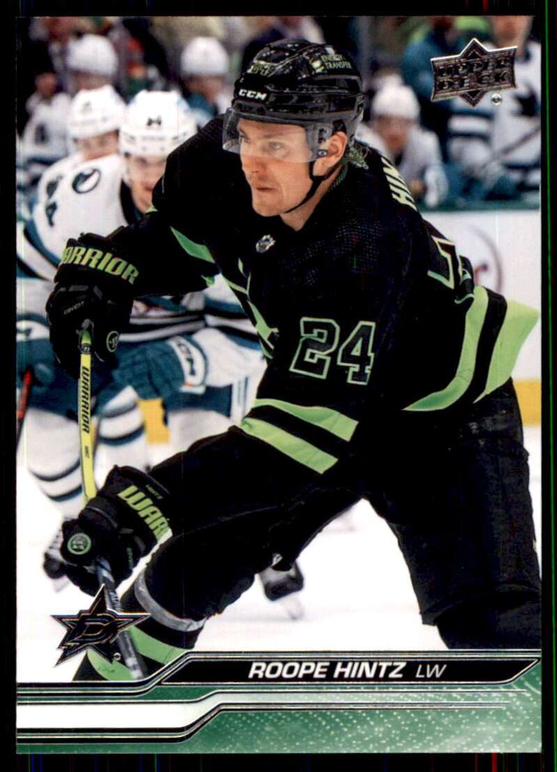 2023-24 Upper Deck Hockey #55 Roope Hintz Dallas Stars Image 1