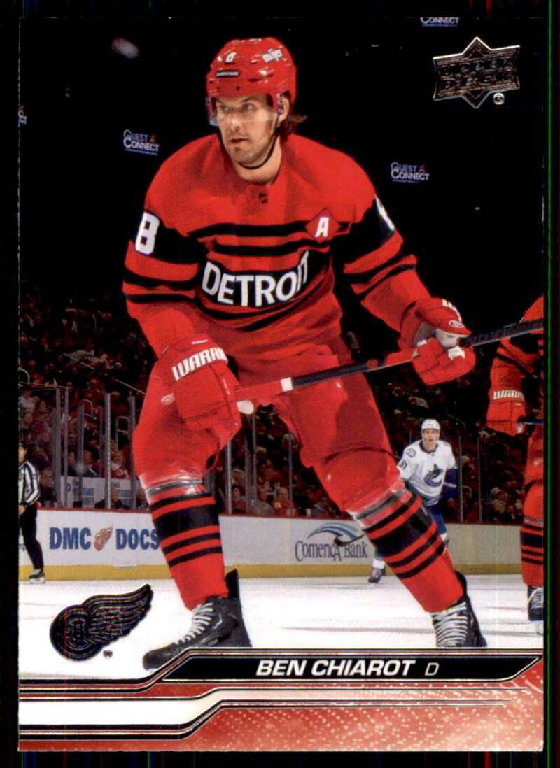 2023-24 Upper Deck Hockey #65 Ben Chiarot Detroit Red Wings Image 1