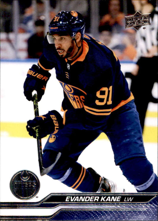 2023-24 Upper Deck Hockey #73 Evander Kane  Edmonton Oilers  Image 1
