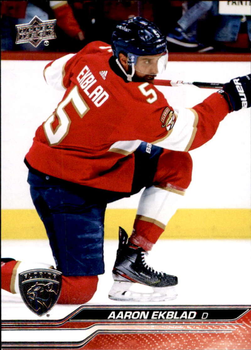 2023-24 Upper Deck Hockey #77 Aaron Ekblad Florida Panthers Image 1