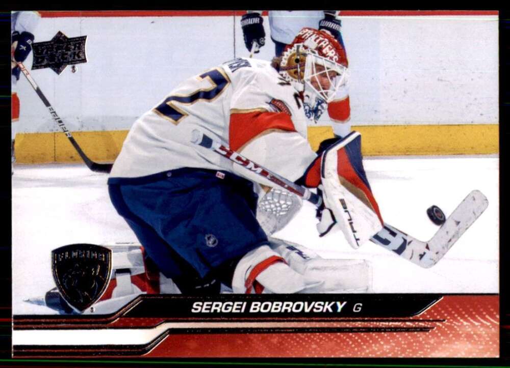 2023-24 Upper Deck Hockey #79 Sergei Bobrovsky Florida Panthers Image 1