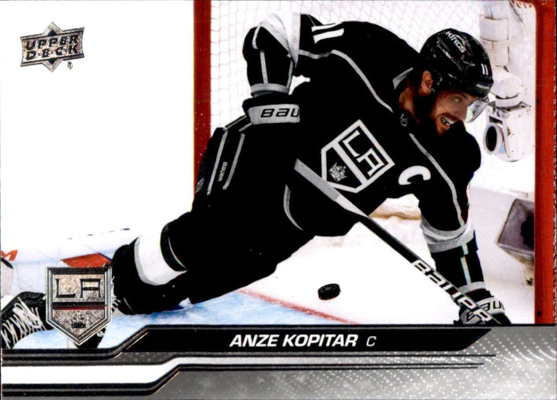2023-24 Upper Deck Hockey #82 Anze Kopitar Los Angeles Kings Image 1