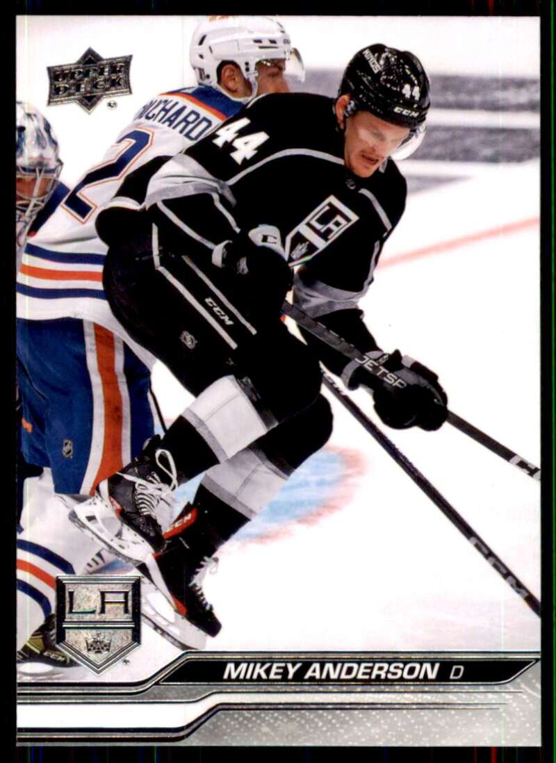 2023-24 Upper Deck Hockey #86 Mikey Anderson Los Angeles Kings Image 1