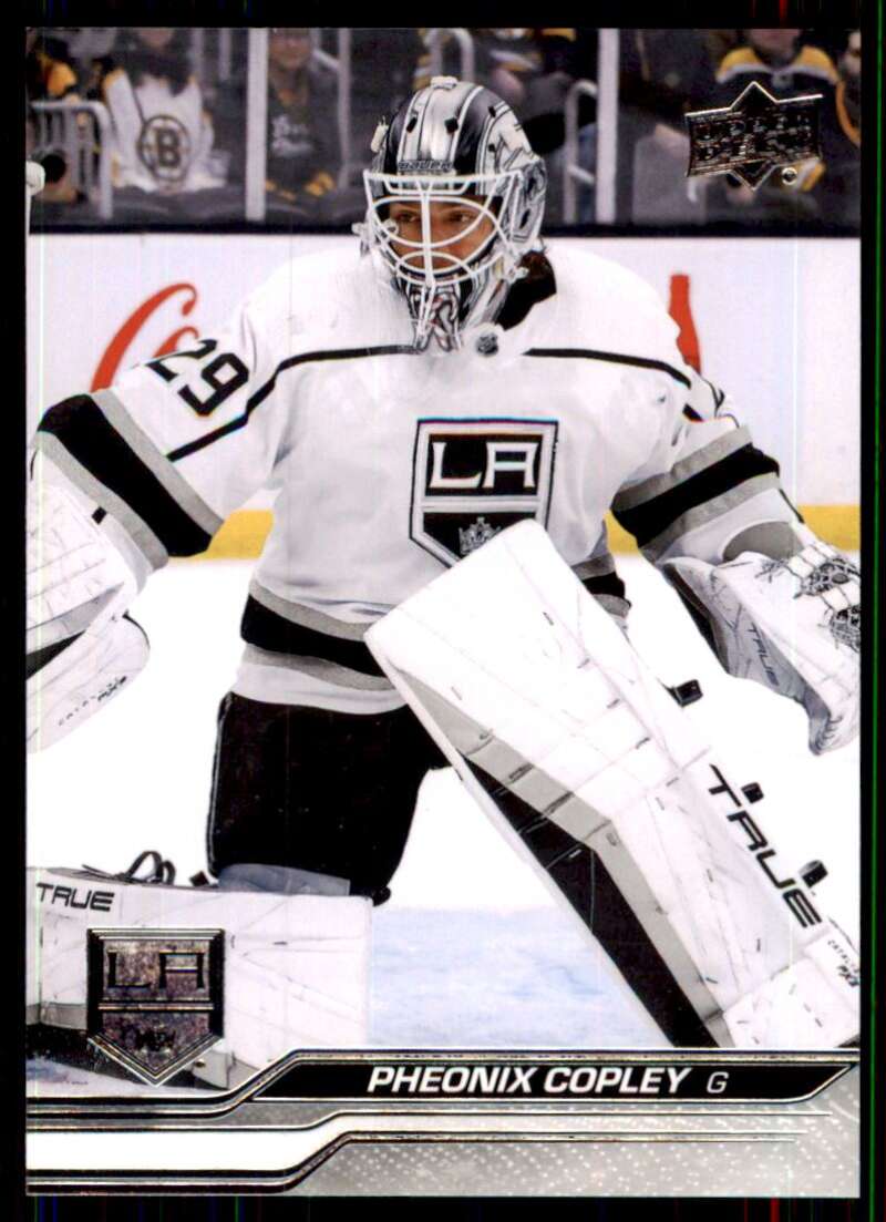 2023-24 Upper Deck Hockey #87 Pheonix Copley Los Angeles Kings Image 1