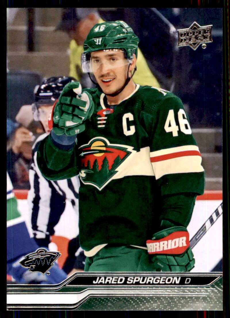 2023-24 Upper Deck Hockey #91 Jared Spurgeon Minnesota Wild Image 1