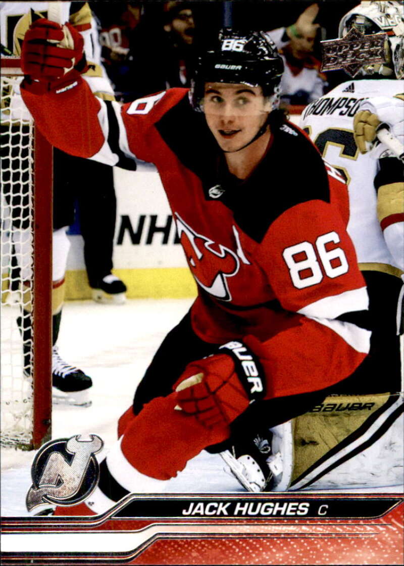 2023-24 Upper Deck Hockey #109 Jack Hughes New Jersey Devils Image 1