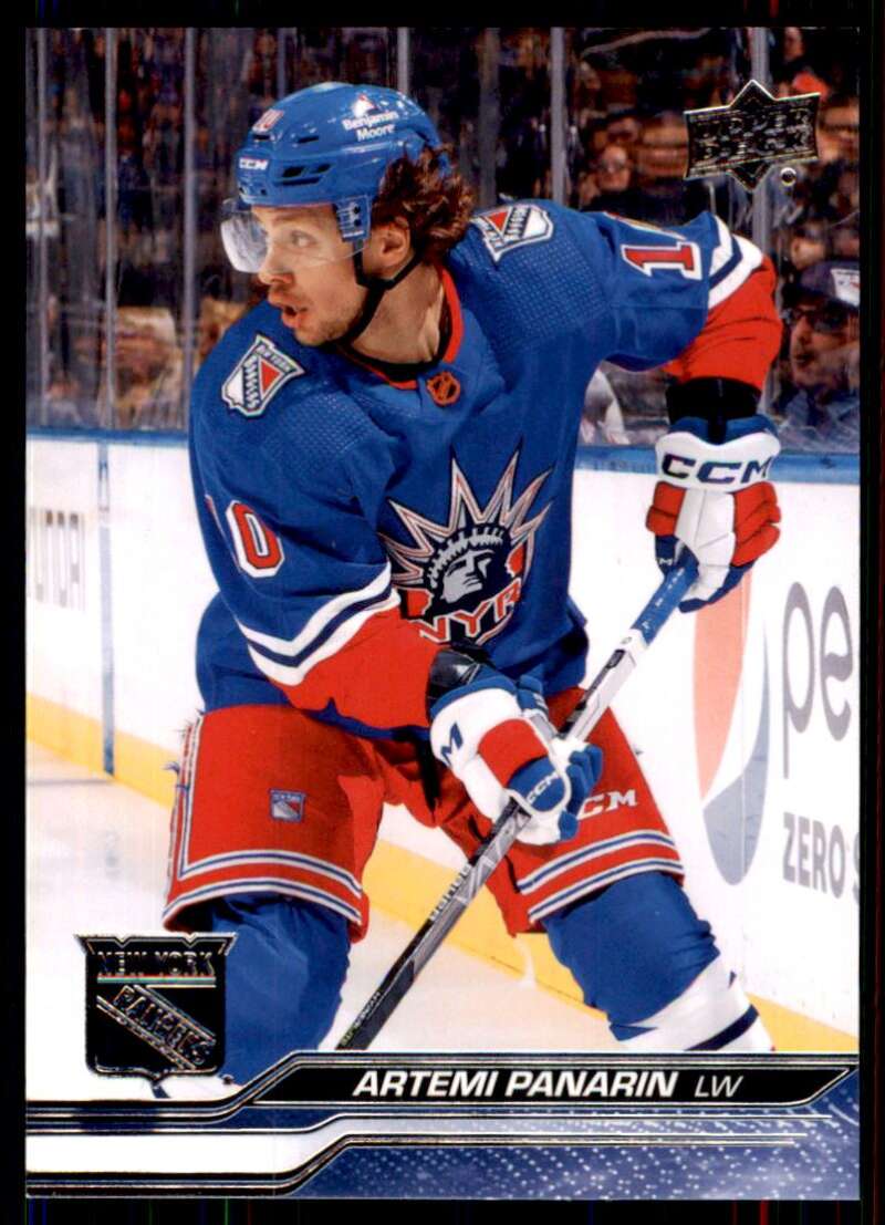 2023-24 Upper Deck Hockey #121 Artemi Panarin New York Rangers Image 1