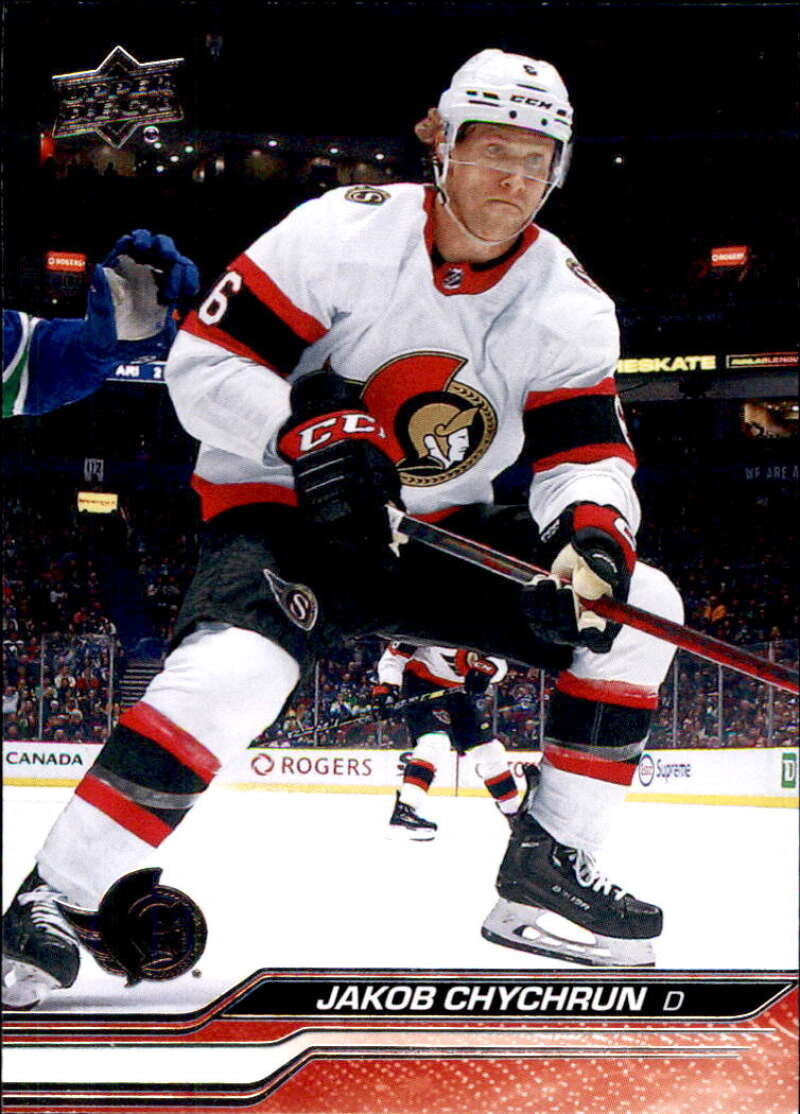2023-24 Upper Deck Hockey #131 Jakob Chychrun Ottawa Senators Image 1