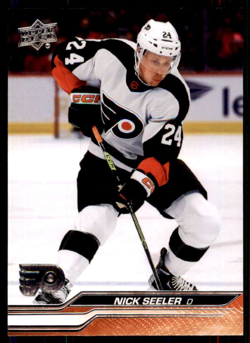 2023-24 Upper Deck Hockey #136 Nick Seeler Philadelphia Flyers Image 1