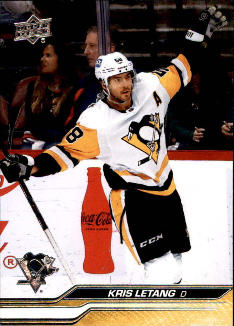 2023-24 Upper Deck Hockey #141 Kris Letang Pittsburgh Penguins Image 1