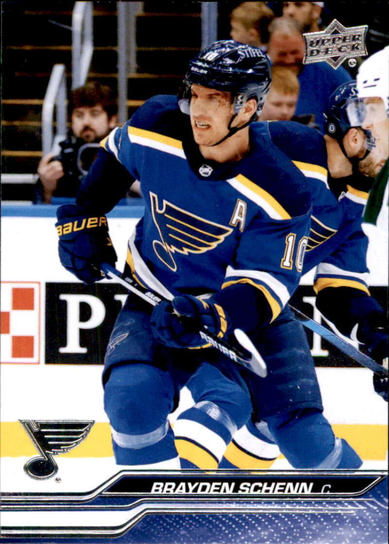 2023-24 Upper Deck Hockey #158 Brayden Schenn St. Louis Blues Image 1