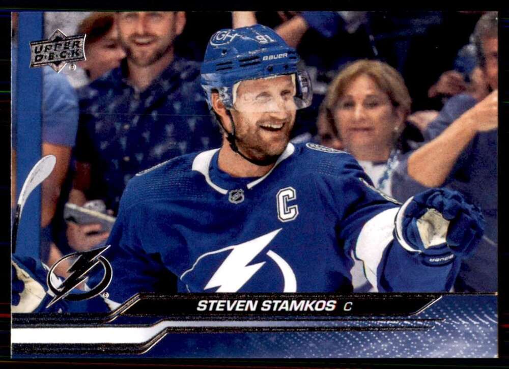 2023-24 Upper Deck Hockey #161 Steven Stamkos Tampa Bay Lightning Image 1