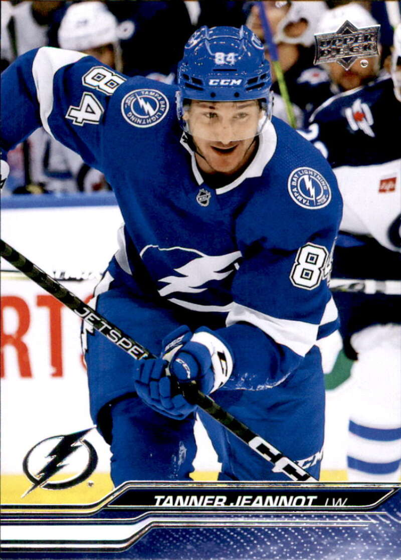 2023-24 Upper Deck Hockey #164 Tanner Jeannot Tampa Bay Lightning Image 1