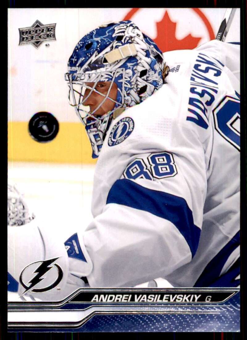 2023-24 Upper Deck Hockey #166 Andrei Vasilevskiy Tampa Bay Lightning Image 1