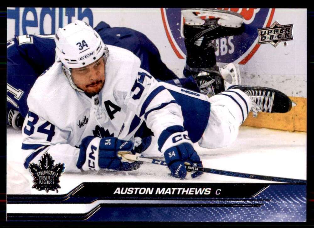 2023-24 Upper Deck Hockey #167 Auston Matthews Toronto Maple Leafs Image 1