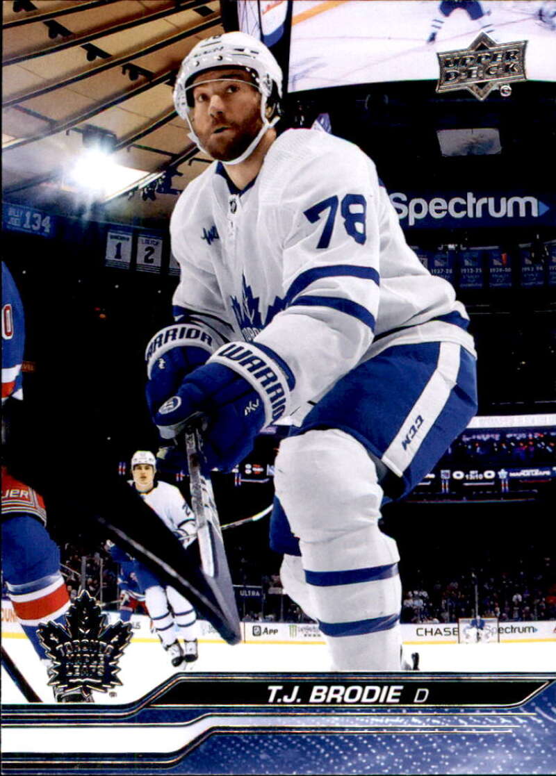 2023-24 Upper Deck Hockey #170 T.J. Brodie Toronto Maple Leafs Image 1