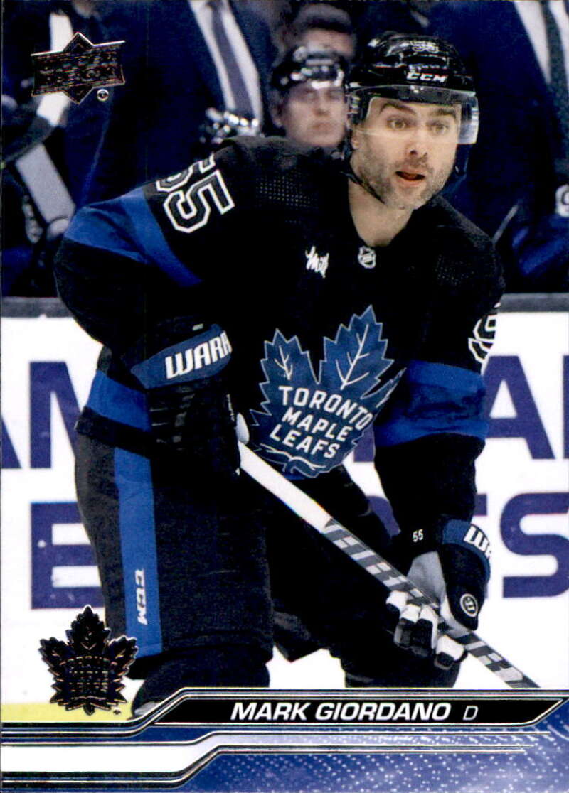 2023-24 Upper Deck Hockey #171 Mark Giordano Toronto Maple Leafs Image 1