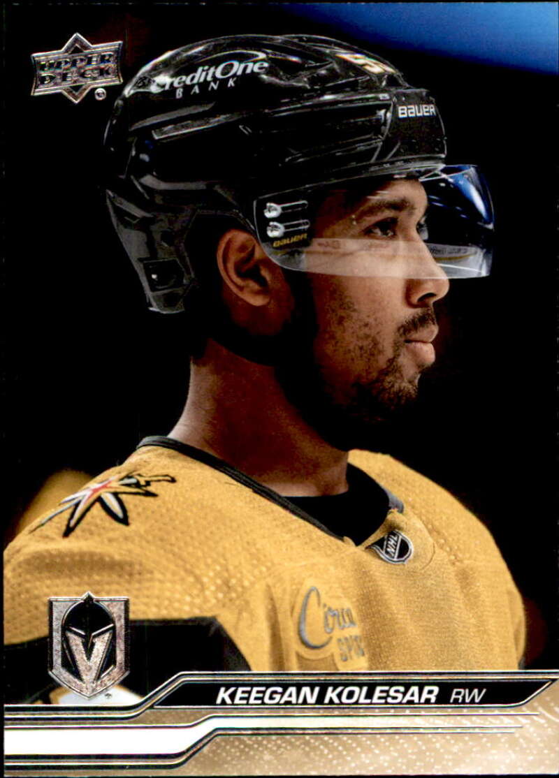 2023-24 Upper Deck Hockey #182 Keegan Kolesar Vegas Golden Knights Image 1