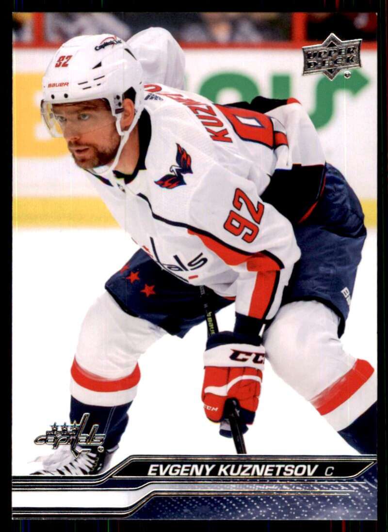 2023-24 Upper Deck Hockey #186 Evgeny Kuznetsov Washington Capitals Image 1
