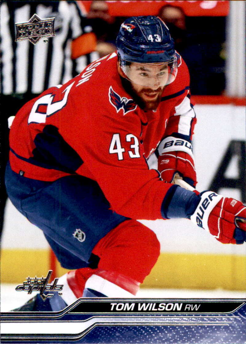 2023-24 Upper Deck Hockey #187 Tom Wilson Washington Capitals Image 1