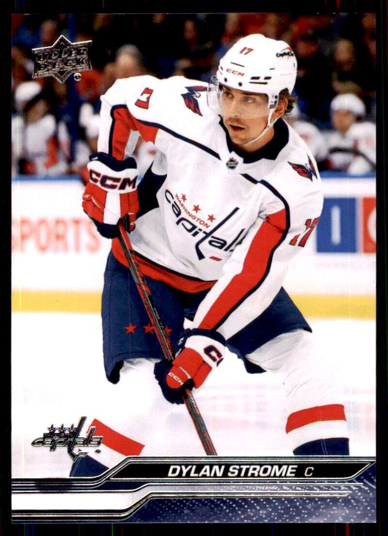 2023-24 Upper Deck Hockey #189 Dylan Strome Washington Capitals Image 1