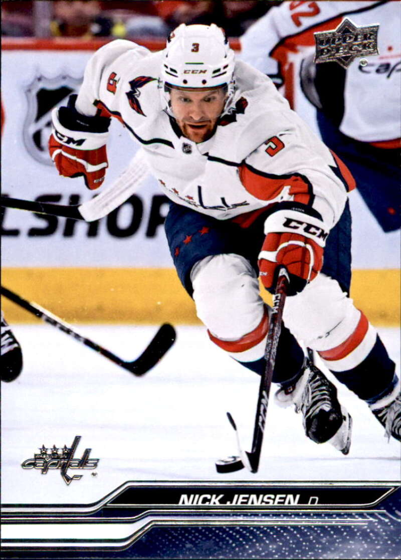 2023-24 Upper Deck Hockey #192 Nick Jensen Washington Capitals Image 1