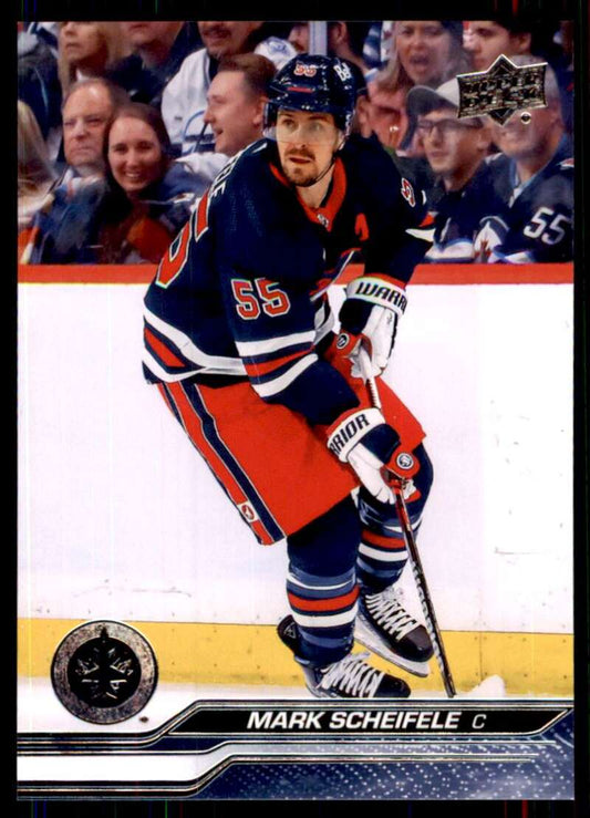 2023-24 Upper Deck Hockey #193 Mark Scheifele  Winnipeg Jets  Image 1