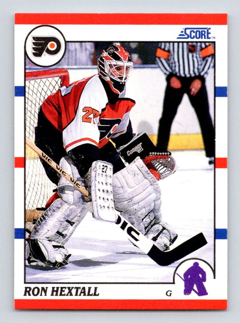 1990-91 Score American #25 Ron Hextall Philadelphia Flyers Image 1