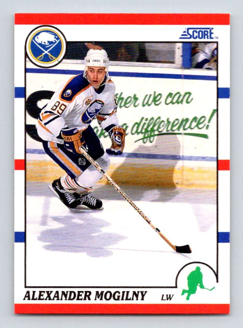 1990-91 Score American #43 Alexander Mogilny RC Rookie Buffalo Sabres Image 1
