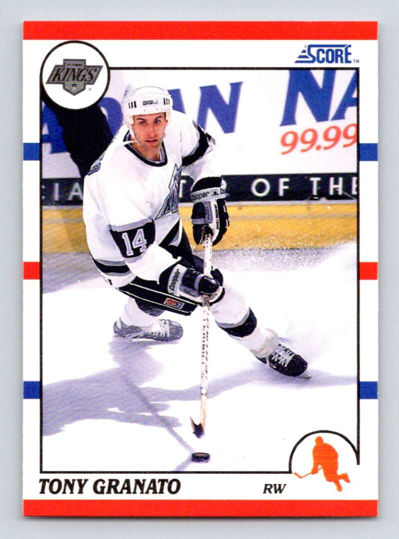 1990-91 Score American #48 Tony Granato Los Angeles Kings Image 1